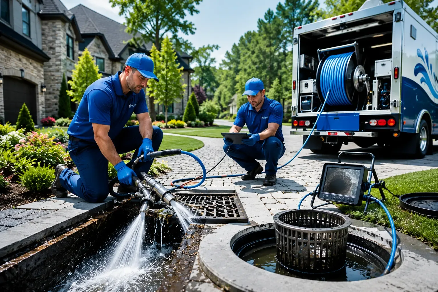 Local outdoor drain cleaning professionals in Waco, NC